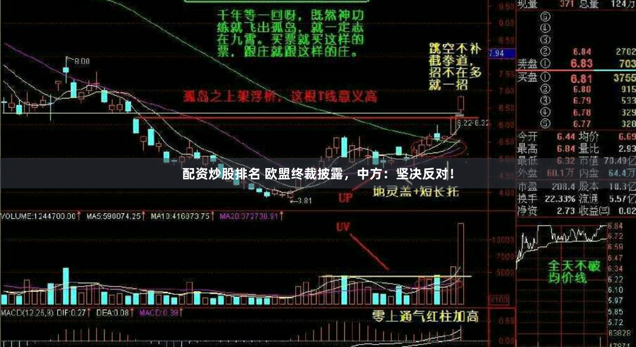 配资炒股排名 欧盟终裁披露，中方：坚决反对！